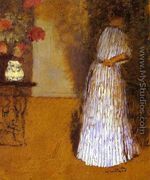 Young Woman in a Room (Jeune femme dans une chambre) c. 1892-93 - Edouard  (Jean-Edouard) Vuillard