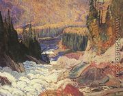Falls - Montreal River - James Edward Hervey MacDonald