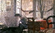 The Newspaper Reader, c.1896-98 - Edouard  (Jean-Edouard) Vuillard