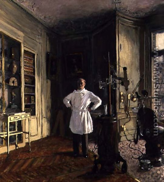 Doctor Viau in his Surgery - Edouard  (Jean-Edouard) Vuillard