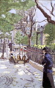 Place Vintimille - Edouard  (Jean-Edouard) Vuillard