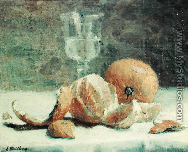 Still Life with Oranges, 1890-95 - Edouard  (Jean-Edouard) Vuillard