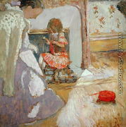 The Red Ball of Wool, c.1903-05 - Edouard  (Jean-Edouard) Vuillard