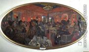 The Tea Room in the Grand Teddy, 1918/9 - Edouard  (Jean-Edouard) Vuillard