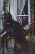 At the Window - Edouard  (Jean-Edouard) Vuillard