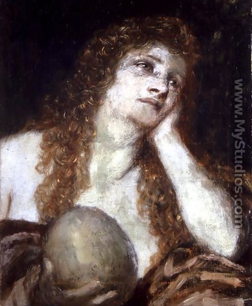 The Penitent Mary Magdalene, 1873 - Arnold Böcklin