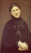 Portrait of the artist's wife, Madame de Chavannes, 1883 - Pierre Cécile Puvis de Chevannes