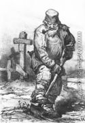 Grave-digger. 1871 - Viktor Vasnetsov