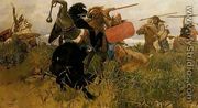 Fight of Scythians and Slavs - Viktor Vasnetsov