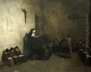 Interior of a School for Orphaned Girls, 1850 - François Bonvin