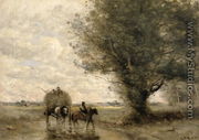 The Haycart, c. 1860 - Jean-Baptiste-Camille Corot