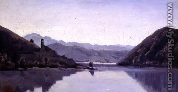 Lago di Piediluco, Umbria - Jean-Baptiste-Camille Corot