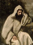 Portrait of a Monk, c.1840-45 - Jean-Baptiste-Camille Corot