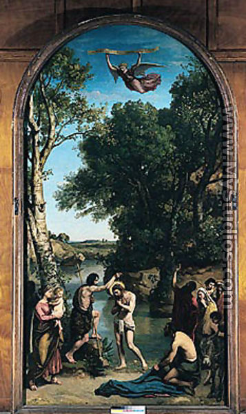 The Baptism of Christ, 1845-47 - Jean-Baptiste-Camille Corot