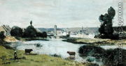 Les Chateaux - Jean-Baptiste-Camille Corot