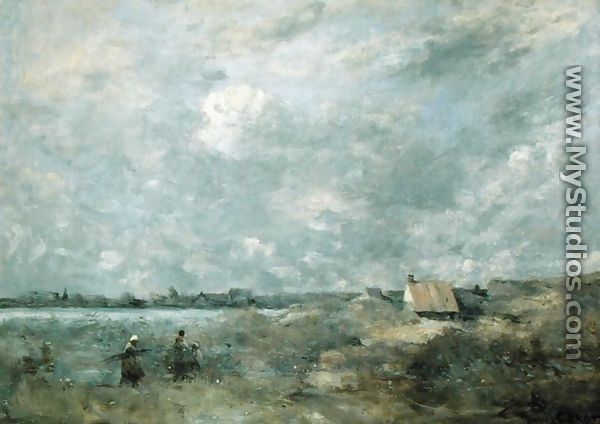 Stormy Weather, Pas de Calais, c.1870 - Jean-Baptiste-Camille Corot