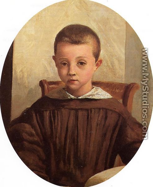 The Son of M. Edouard Delalain, c.1845-50 - Jean-Baptiste-Camille Corot