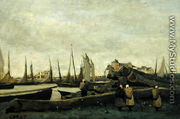 Treport - A Quay, c.1855-65 - Jean-Baptiste-Camille Corot