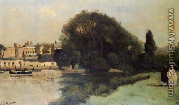 Richmond, near London, 1862 - Jean-Baptiste-Camille Corot