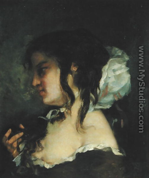 Reflection, c.1864-66 - Jean-Baptiste-Camille Corot