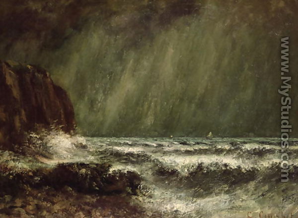 Storm at Sea, 1865 - Jean-Baptiste-Camille Corot