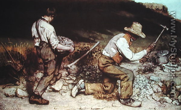The Stone Breakers, 1849 - Jean-Baptiste-Camille Corot