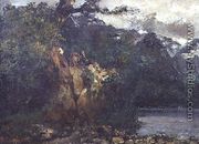 Swiss Landscape - Gustave Courbet
