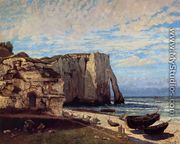 The Cliffs at Etretat after the storm, 1870 - Gustave Courbet