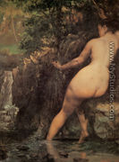 The Source or Bather at the Source, 1868 - Gustave Courbet