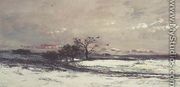 The Snow, 1873 - Charles-Francois Daubigny