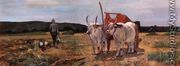 Ox-cart in the Tuscan Maremma - Giovanni Fattori