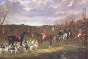 The Meet of the East Suffolk Hounds at Chippenham Park - John Frederick Herring Snr