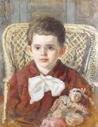 Boy with a Doll, 1922 - Aleksandr Vladimirovich Makovsky