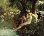 The Bather, 1863 - Jean-Francois Millet