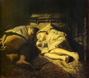 Sleeping children, 1870 - Vasily Perov