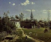 A Small Yard in Moscow, 1878 - Vasily Polenov