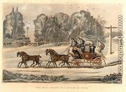 The Mail Coach in a Storm of Snow - James Pollard