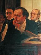 Michal Kleopas Oginski (1765-1833), Frederic Chopin (1810-49) and Stanislaw Moniuszko (1819-72), from Slavonic Composers, 1890s (detail) - Ilya Efimovich Efimovich Repin