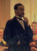 Nikolai Andreyevich Rimsky-Korsakov (1844-1908), from Slavonic Composers, 1890s - Ilya Efimovich Efimovich Repin