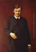 Portrait of the composer Alexander Konstantinovich Glazunov (1865-1936) 1887 - Ilya Efimovich Efimovich Repin