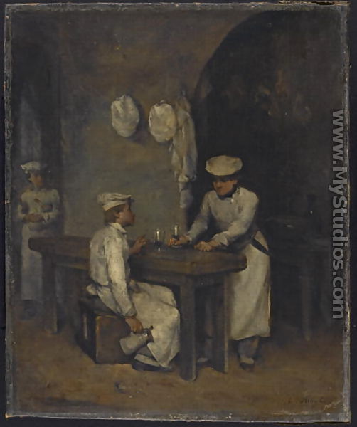 The Cooks - Theodule Augustine Ribot