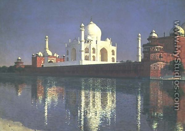 The Taj Mahal, 1874-76 - Vasili Vasilyevich Vereshchagin