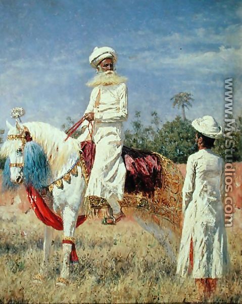 A Horseman in Jaipur, 1881 - Vasili Vasilyevich Vereshchagin