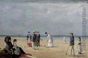 A Game of Croquet, 1872 - Louise Abbema