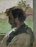 Self Portrait at Saint-Saveur, 1868 - Frederic Bazille
