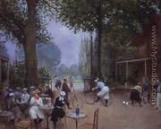 The Chalet du Cycle in the Bois de Boulogne, c.1900 - Jean-Georges Beraud