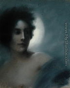 Woman with a Crescent Moon or, The Eclipse, 1888 - Paul Albert Besnard