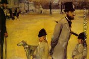 Place de la Concorde, 1875 - Edgar Degas