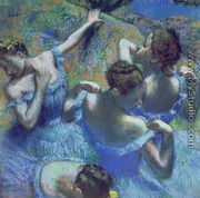 Blue Dancers, c.1899 - Edgar Degas