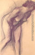 Female Standing Nude - Edgar Degas